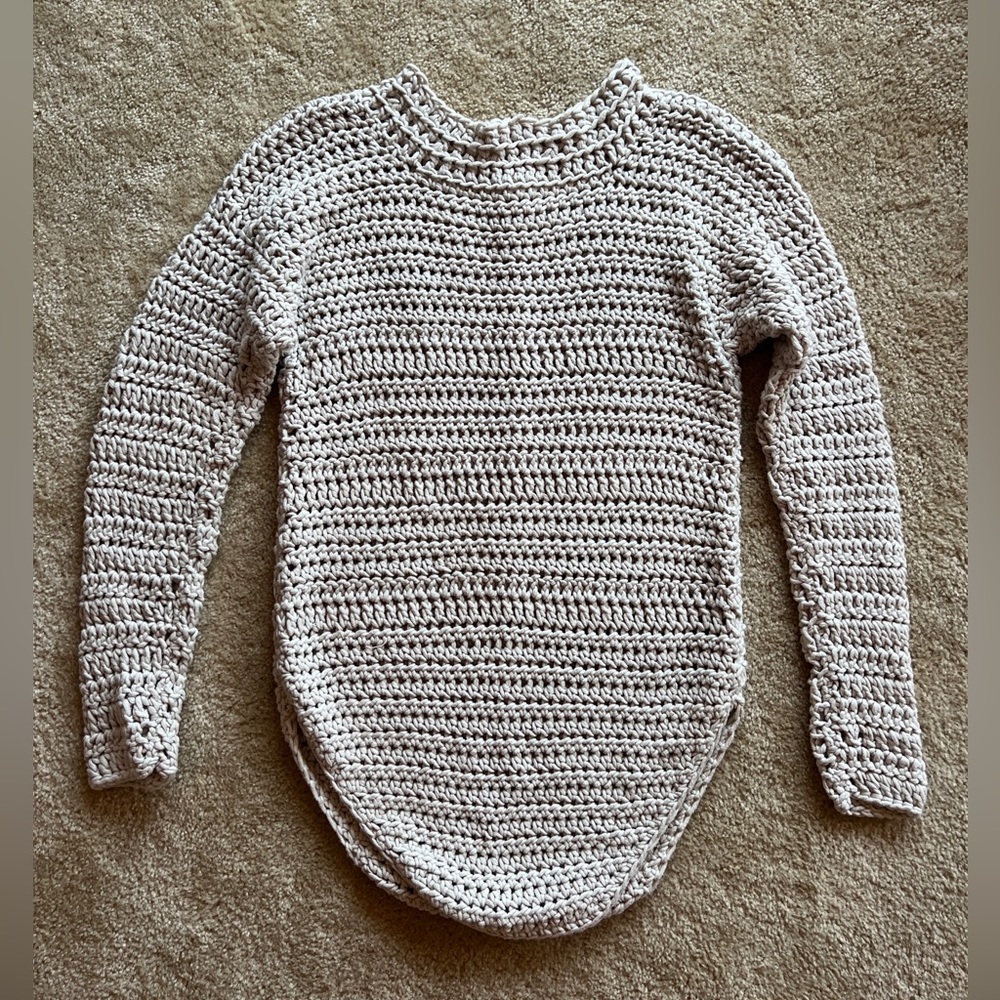 I love me mittens pullover sweater XS